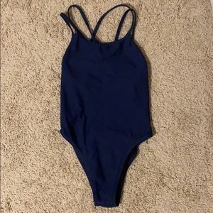 Jolyn “Murray” navy blue onesie